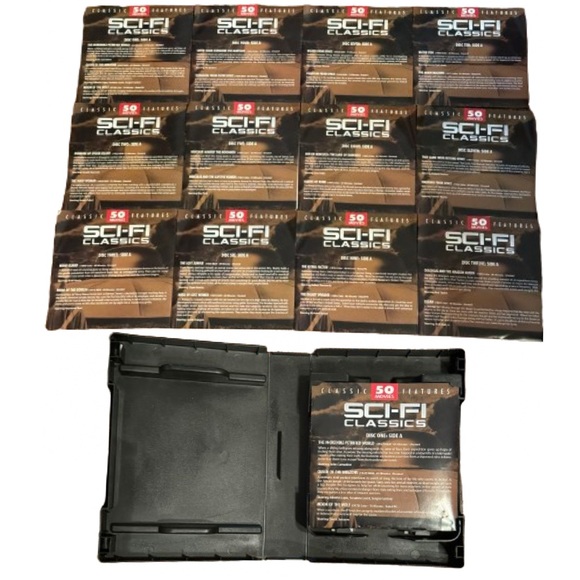 NEW Sci-Fi Classics 50 Movies 12 Disc DVD Anniversary Edition - Picture 3 of 3